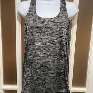 Lululemon Athletica Black and Gray Tank Top